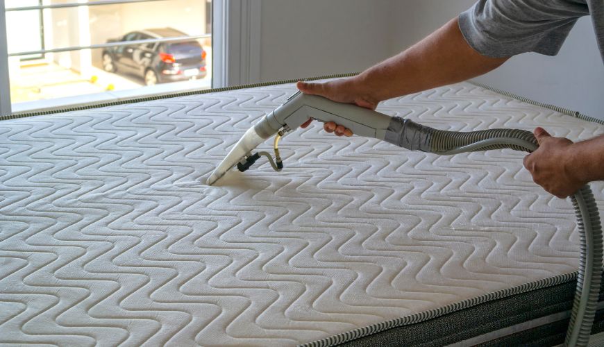 Limpeza de colchões